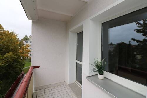Balkon - 3 Zimmer Etagenwohnung in Freiberg