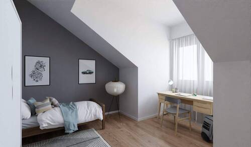 In diesem schönen Kinderzimmer können Ihre Kleinen sich entfalten - 