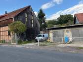 Ansicht Scheune und Garage - 1 Zimmer Einfamilienhaus in Hildburghausen