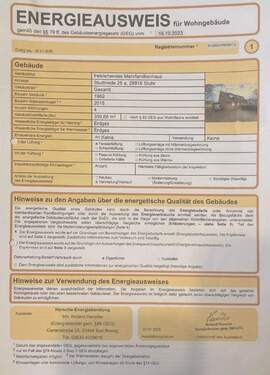 Energieausweis - 