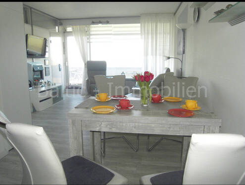 Wohnzimmer - Etagenwohnung mit 41,00 m&sup2; in Sierksdorf zum Kaufen