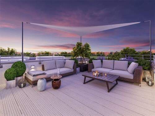 Dachterrasse - 4 Zimmer Etagenwohnung zum Kaufen in Berlin