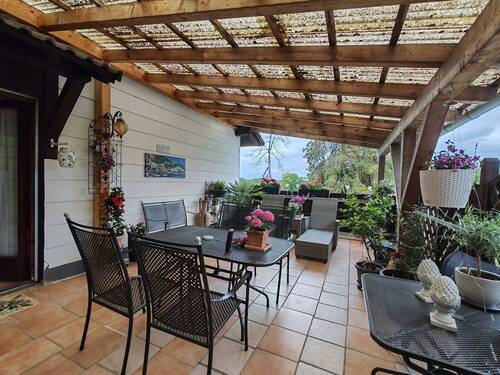 Terrasse - Traumhaftes EFH im Haag i.OB - 589.000,00 EUR Kaufpreis, ca.  148,00 m² Wohnfläche