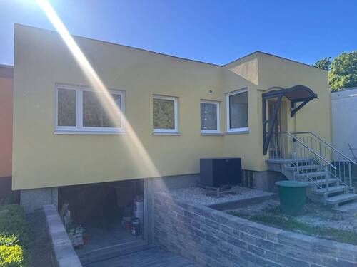 Außenansicht - Erstbezug nach Komplettsanierung: Einfamilienhaus mit 119 m² Wohnfläche und 3 Schlafzimmern in Leipzig