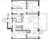 Grundriss Wohnfläche - 4 Zimmer Einfamilienhaus zur Miete in Leipzig
