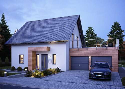 Hausansicht - 4 Zimmer Einfamilienhaus zum Kaufen in Kitzscher