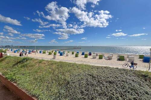 Direkt am Strand - Traumhafter Meerblick vom Balkon - MEERBLICK (!) - Äußerst gepflegte Ferienwohnung (baurechtlich genehmigt)