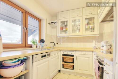 Küche - Etagenwohnung mit 82,60 m&sup2; in Bad Rappenau zum Kaufen