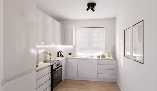 Die offene Wohnküche lädt zum gemeinsamen Kochen e - 4 Zimmer Reihenmittelhaus in Heiligenhaus