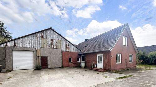 Objektansicht - Platz für die ganze Familie! Großzügiges Einfamilienhaus mit Scheune in Kronprinzenkoog!