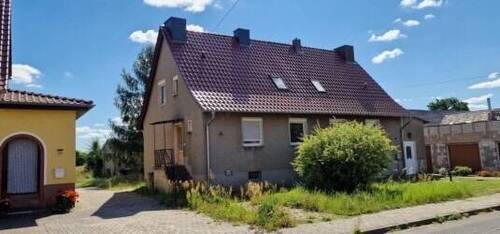 Gebäudeansicht - 3 Zimmer Doppelhaushälfte zum Kaufen in Schlieben