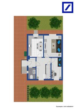 Außenansicht - Doppelhaushälfte mit 75,80 m² in Schlieben zum Kaufen