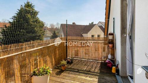 Balkon 1 - 1 Zimmer Mehrfamilienhaus, Wohnhaus zum Kaufen in Rötha