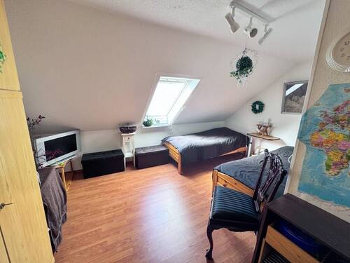 Schlafzimmer im Dachgeschoss - 