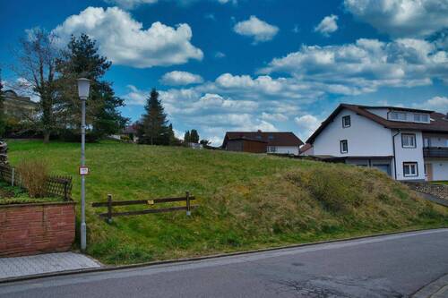 Straßenansicht Grundstück - Grundstück in Fürth Odenwald