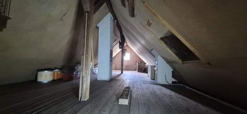 Gedämmter Dachboden - 