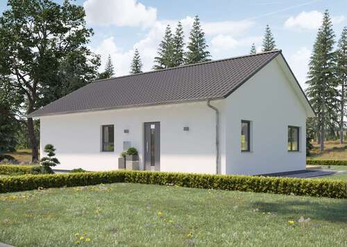 Hausansicht - 3 Zimmer Bungalow zum Kaufen in Leipzig