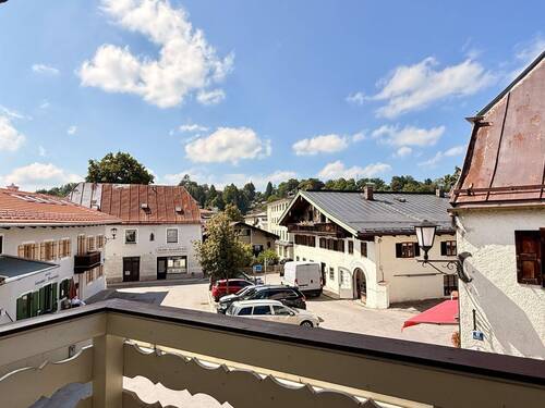 Blick vom Balkon - 