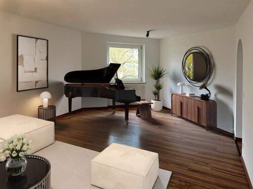 Einrichtungsvorschlag - 3 Zimmer Etagenwohnung zum Kaufen in Wolfratshausen / Siedlung Farchet