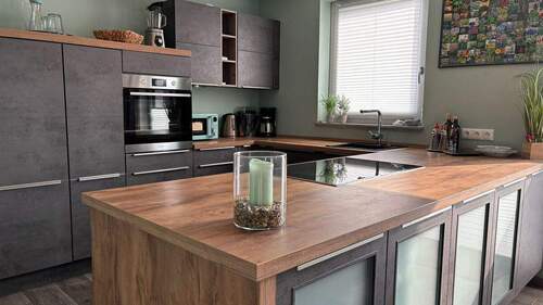 Hochwertige Küche - Bungalow mit 109,00 m&sup2; in Fehmarn zur Miete