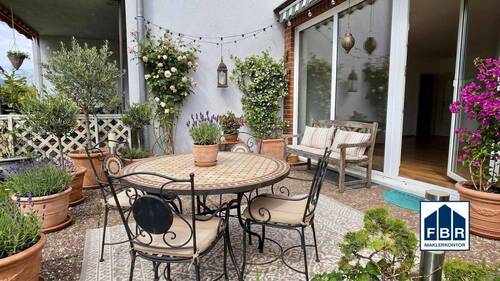 Gestaltungsvorschlag Terrasse - 2 Zimmer Etagenwohnung in Schwerin