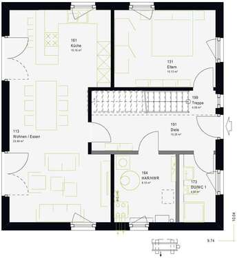 Erdgeschoss - 