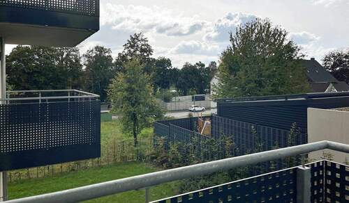 schöner Blick vom Balkon - 