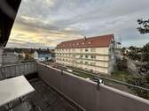 Ausblick vom Balkon - 