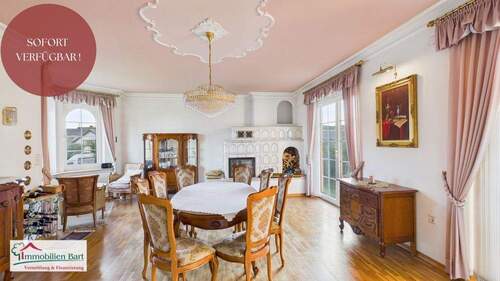 EG-Kaminzimmer - GRENZNÄHE: 4 GROßE GARAGEN 276 M² WOHNHAUS SOFORT VERFÜGBAR!