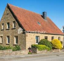Einzigartiges Bruchsteinhaus mit Ausbaureserve und Blick ins Grüne in Mettingen