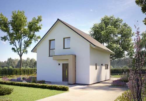 Hausansicht - Einfamilienhaus mit 125,00 m&sup2; in Geithain zum Kaufen