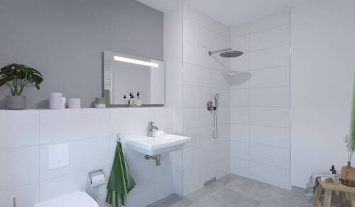 Ein weiteres Badezimmer mit Dusche - 