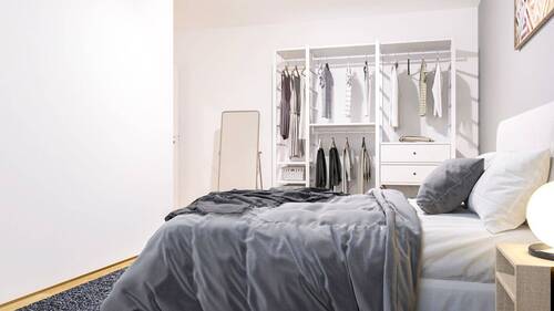 Das Schlafzimmer bietet beste Erholung - 