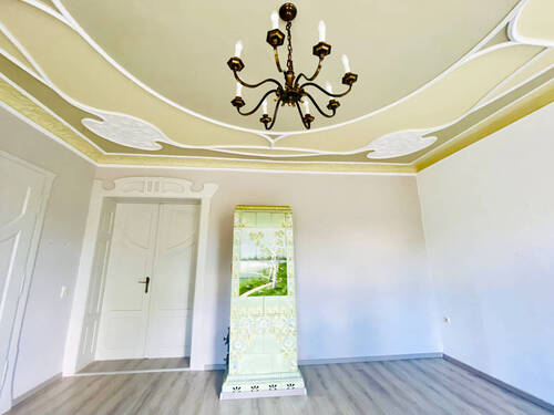 Detailansicht Kachelofen - 