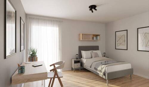 Möbliertes Mini-Apartment inklusive Küchenzeile - 1 Zimmer Etagenwohnung zum Kaufen in Aachen