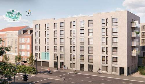 Ihre Wohnung in der Außenansicht - 1 Zimmer Etagenwohnung in Aachen