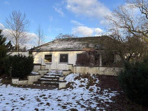 Rückansicht Wohnhaus - Grundstück zum Kaufen in Quickborn