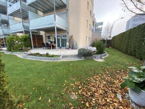 Garten liebevoll angelegt - 