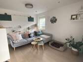 Wohnzimmer - Terrassenwohnung mit 68,30 m² in Landshut zur Miete