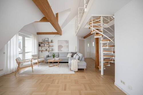 Wohnbereich-visualisiert - 3 Zimmer Etagenwohnung in Dreieich