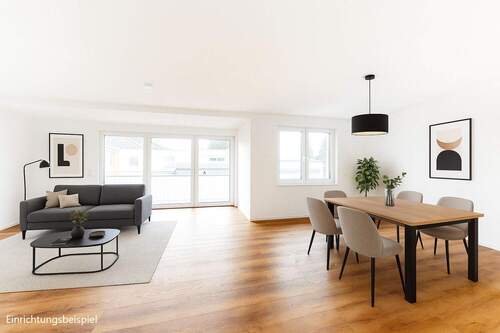 Wohnzimmer - Wohnbeispiel - 3 Zimmer Etagenwohnung zum Kaufen in Köln