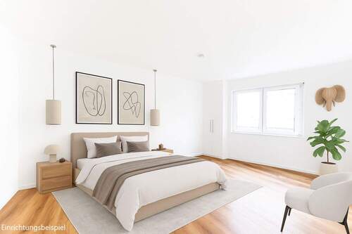 Schlafzimmer - Wohnbeispiel - 