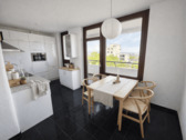 Küche / Esszimmer KI Staging - 