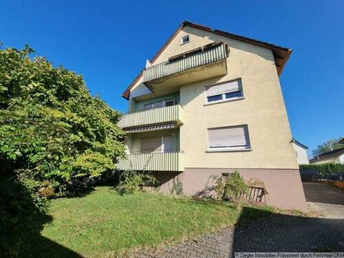 02 Ansicht Gartenseite - 9 Zimmer Mehrfamilienhaus, Wohnhaus zum Kaufen in Edingen-Neckarhausen
