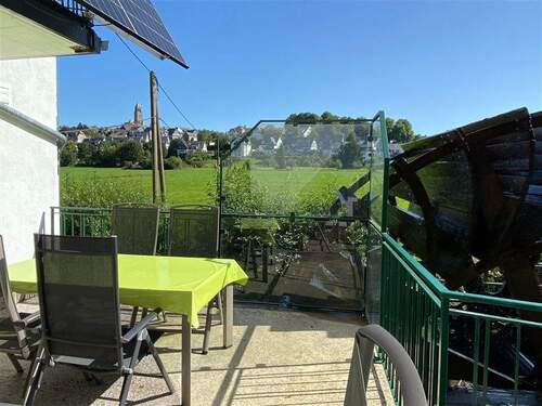 Gast-Balkon am Wasserrad - 