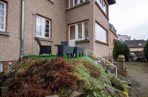 Terrasse am Haus - 