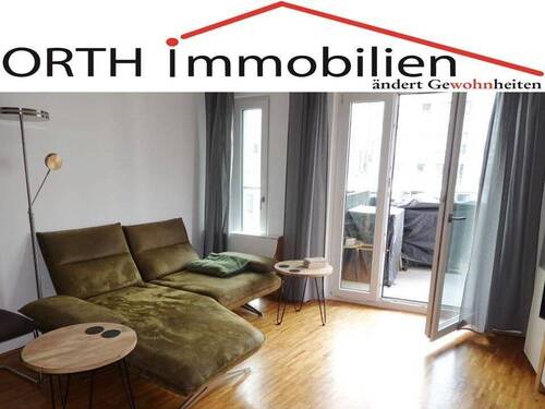 Wohnküche mit Balkon - Schicke 2 Zimmer Wohnung mit Ankleide, Balkon, EBK käuflich im Living Circle Düsseldorf Flingern