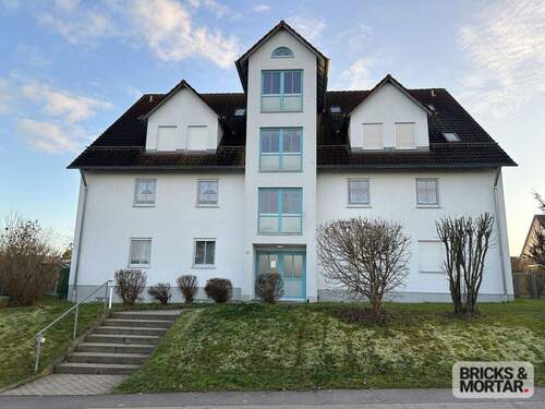 Ansicht vorne - 3 Zimmer Etagenwohnung zum Kaufen in Altenmünster