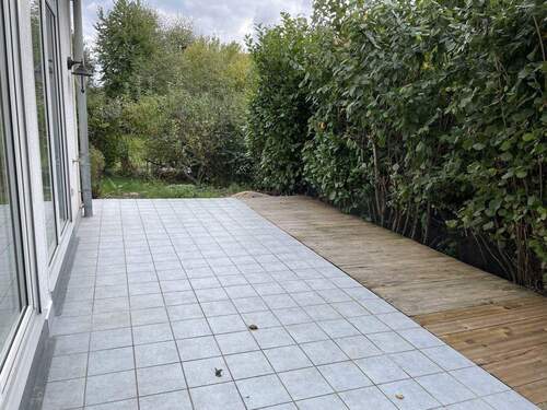 Terrasse (Süd) - 5 Zimmer Reihenendhaus in Groß-Zimmern