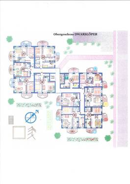 Übersichtsplan 1. Obergeschoss - 